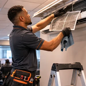 air_conditioning_maintenance_cape_town_office_filter_cleaning